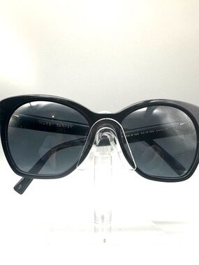 Warby Parker Rhea Eyeglasses Jet Black Oversized Cat Eye 55-17-140 M 100